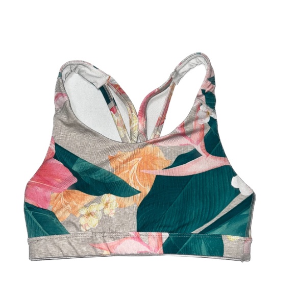 Old Navy Sports Bra XS Floral - Picture 1 of 1